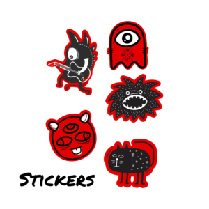 Monsters Stickers